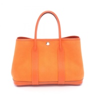 【二手】愛馬仕 HERMES 托特包 Garden Party TPM Feu Feu 皮革 Garden Party TPM Feu 女士二手 B