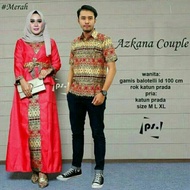 Batik Couple |Sarimbit Azkana Couple Batik Shirt / Couple Batik