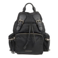 BURBERRY 尼龍Backpack銀扣背包