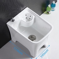 HY-JD Ceramic Twist Mop Pool Balcony Mop Basin Bathroom Mop Sink Drain Mop Mop Pool Automatic Rotation Floor Mop Bucket