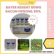 Bayer Regent 80WG 1g sachet Racun anai anai  Fipronil 80% termite ulat tandan kumbang kaboi semut