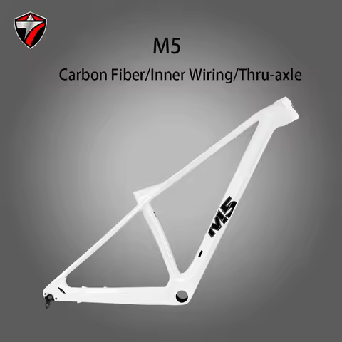 TWITTER M5 Mountain Bike Frame Carbon Fiber Frames Inner Wiring Thru-Axle Disc Brake Bicycle Frame