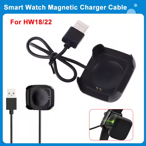 1pc Smart Watch Magnetic Charger Smartwatch Charging Cable USB Chargeable Adapter Replacement For HW