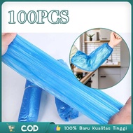 100pcs Arm Cuffs Plastic Sleeve Cuffs Disposable Plastic Sleeve Cuffs Very Waterproof