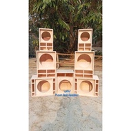 [EL77] box speaker spl 4 inch sub. tebal triplek 8-9mm -
