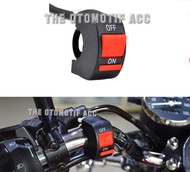 SAKLAR TOMBOL ON OFF LAMPU BUAT STANG UNTUK SEMUA JENIS MOTOR KUALITAS IMPOR