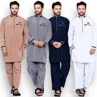 baju koko pria dewasa model terbaru setelan baju dan celana muslim