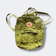 Fjällräven Brand Backpack Green Kånken Model Condition Has Defects Size 14*17 Inches