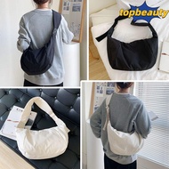TOPBEAUTY Shoulder Bag Casual Nylon Large Capacity Dumpling Bag