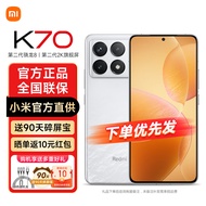 小米Redmi 红米k70 新品5G手机 红米K70 晴雪 12GB+256GB