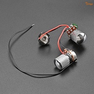 TER Electric Guitar Wiring Harness Prewired Kit 3 Way Toggle Switch 1 Volume 1 Tone 500K Potentiomet
