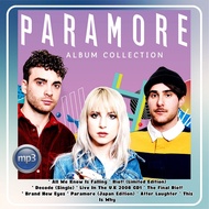 PARAMORE MP3 music CD for PC CDROM and compatibles
