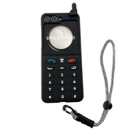 Creative Flip Cover Shockproof Waterproof for Samsung ZFlip7FE Game Controller Men Phone Shells Prot