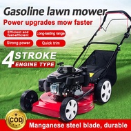 Petrol Lawn Mower Heavy Duty 4 Stroke 4000W Garden Lawn Mower Push Lawn Mower Petrol Oil Field