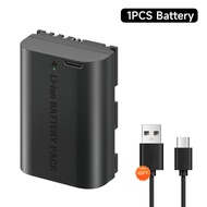 PALO 2400mAh LP E6 LPE6 LP-E6 E6N Battery With USB Type-C interface Fast Charge For Canon EOS 5DS R 