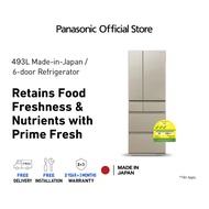 Panasonic Premium MIJ Made In Japan 6-Door Refrigerator NR-F503GT-NS