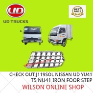 Nissan UD Truck Yu41 T5 NU41 Aluminum Iron Foot Step/Stand Panel/Tapak Kaki LH RH