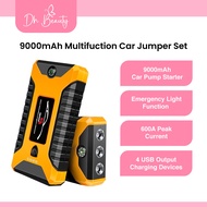 9000mAh Promax Multifuction Car Jumper Car PowerBank Jump Start Bateri Kereta Emergency Light