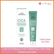 ☎ Luxe Organix Cica Rescue Cleanser / Toner / Moisturizer / Serum