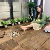 Anti-corrosion wooden flooring for outdoor porches, self-slicing balcony, self-slicing outdoor yard 