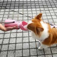 Dog outdoor water bottle, pet portable cup, reversible water dispenser, dog walking water dispenser