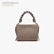 COCCINELLE กระเป๋าถือผู้หญิง รุ่น BOHEME 580101 สี WARM TAUPE/ROSETTE