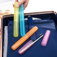 Travel Portable Toothbrush Case Colorful Candy Color Frosted Toothbrush Case Toothbrush Holder Cup