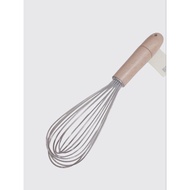 (Nice and sturdy product)Wooden Handle Egg Beater 14 inches (33 cm) long