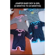 Jumper Baby Baju Baby Baby Clothing Baju Baby Murah (6 MONTHS – 24 MONTHS)