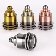 Vintage Lamp Base E27 E26Suspended Light Fixture Screw Copper Lamp Base Edison Lamp Base DIY Lamp Ac