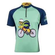 2021 Riding suit Simpson cycling jersey men Short sleeve Carton print bicycle shirt Breathable retro cycle wear MTB Road bike riding clothing