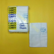 CURITY GAUZE CLOTH DIAPER LAMPIN and BIRD'S EYE CLOTH LAMPIN