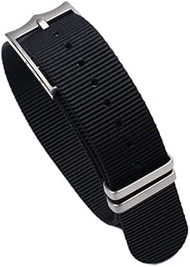 GANYUU 20mm 22mm Premium Grade NATO Zulu Watch Strap Nylon Replacement Watch Strap For Tudor Adjustable Strap Bracelet Pin Buckle (Color : 1 strap, Size : 20mm)
