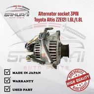 Toyota Altis ZZE121 1.6L/1.8L Alternator socket 3PIN