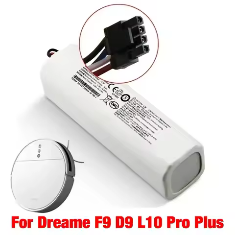 14.4V 4S2P 6800mAh Replacement Battery For Xiaomi X10+ PLUS B101CN B105CN OMNI 1S Sweeping Robot