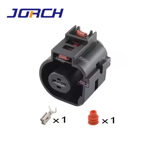 5 Sets 1 Pin Auto A6 A6L Engine Starter Connector 1K0973751 Motor Plug Waterproof Connectors 1K0 973