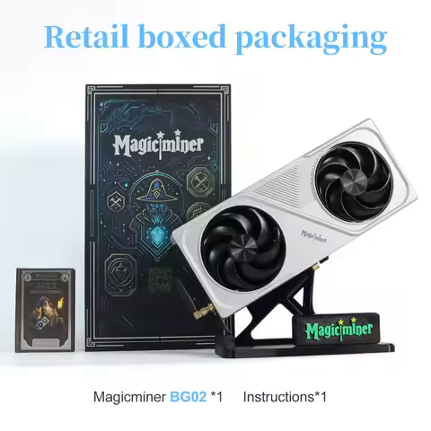MagicMiner BG01 BG02 4.5TH/s 7TH/s Bitcoin Miner 120W 150W Solo BTC BCH Lottery Mining Machine WiFi 