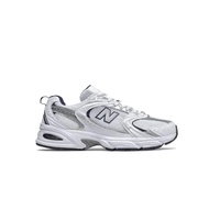 New Balance 530 White Silver Navy Snears Nb 530'White Natral Indigo' 100% Shoes Snears Nb 530 White 