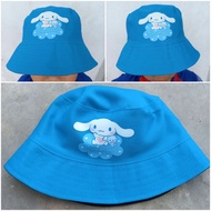 TOPI BUCKET HAT WANITA DEWASA / ANAK CINNAMOROLL DORAEMON