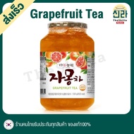 6รส Flvour ชาผลไม้เกาหลีแท้ 100% Yuzu 1 kg ยูจาชา ชาส้มยูสุ Fruit TEA Yujacha ไม่มีคาเฟอีน ร้อน-เย็น