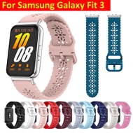 Romantic Hollow out Strap for Samsung Galaxy Fit 3 Strap Smart Watch Strap Lovely Samsung Fit 3 Stra