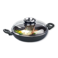 ERNESTO 28CM Aluminium Serving Pan (Glass Lid)