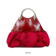 ARYA | Designer crossbody Bag - Red Halter Dress Bag - Red - BA055 (not including accessory charms)