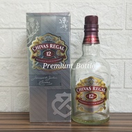 Chivas Regal 12 Years Old 750ml Empty Bottle + Box