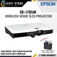 EPSON Projektor EB-1785W Wireless WXGA 3LCD Projector | 3200 Lumens | EPS-V11H793052