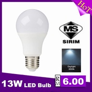 LED Bulb 13W Daylight Sirim
