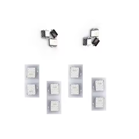 2-50pcs For Dell XPS 15 9500 9510 9520 P5550 5560 5570 Laptop USB Type-C Power Jack USB Type C Charg