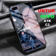 REALME (G106) OPPO A1K Glossy Case Latest Black PatternedRealme C2/ [KPOP] Glossy Hardcase Casing