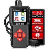 2025 LAUNCH X431 CR300 OBD2 CAN Scanner Auto Code Reader Diagnostic Tools I/M Engine Battery Tester 