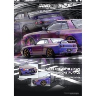 INNO64 1:64 Nissan Skyline GT-R (R32) Chameleon Purple Australia Exclusive IN64-R32-MP-AS